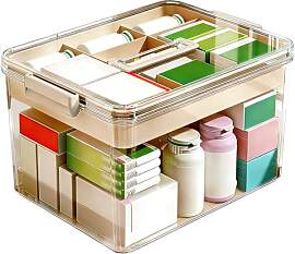 unbholkk Aufbewahrungsbox, Medikamenten