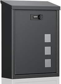 Uniclife Große Briefkasten, Wandbriefkästen für 