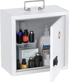 Uniclife Medizinschrank mit Wandmontage, mit