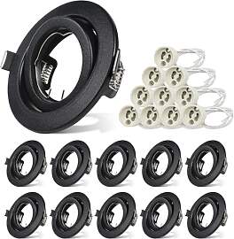 Unikcst 10er Einbaustrahler LED GU10 Set