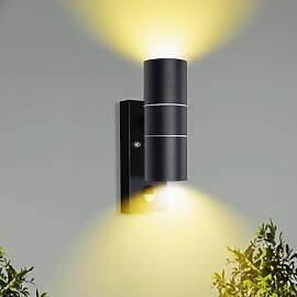 Unikcst Aussenlampe mit Bewegungsmelder LED GU10
