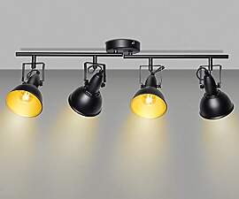 Unikcst Deckenstrahler 4 Flammig E14 Deckenleuchte 