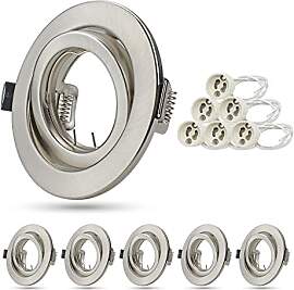 Unikcst Einbaustrahler GU10 6er Set LED