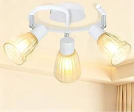 Unikcst LED Deckenstrahler Weiß, E14