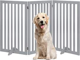 unipaws Freistehendes Absperrgitter Hund,