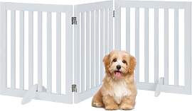 unipaws Freistehendes Absperrgitter Hund,