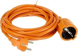 UNITEC Schuko-Verlängerung H05VV-F3G1,5mm² 5m