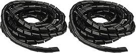 UNITEC Spiralschlauch 15mm 10 m schwarz (Packung