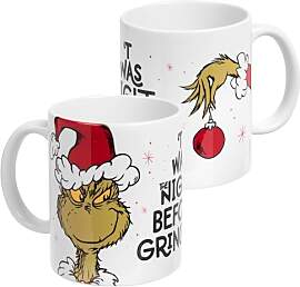 United Labels Grinch Tasse 320 ml, Weiß,