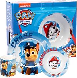 United Labels Paw Patrol 3-teiliges Geschirrset