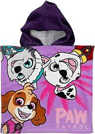 United Labels Paw Patrol Badeponcho für Mädchen, 