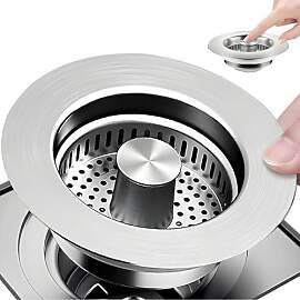 Universal Abflusssieb Küchenspüle und