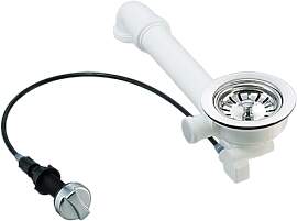 Universal Siebkorb Ablass-Set mit Drehventil 8,9