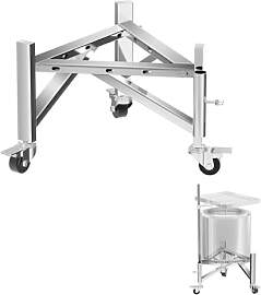 Universeller 38,1–68,6 cm Feuerschalenständer,