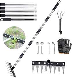 Unkrautstecher mit Langem Stiel 185cm,