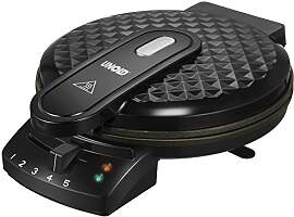 Unold 48235 Waffeleisen Diamant - Herzförmiges Ø 