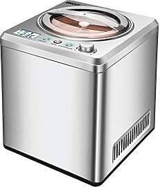 UNOLD 48872 Eismaschine Exklusiv - Edelstahl, 180