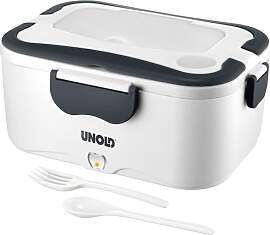 UNOLD 58850 elektrische Lunchbox - Weiß, 1,5