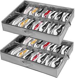 Unterbett-Kommode für Schuhe Aufbewahrung 2