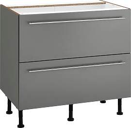 Unterschrank OPTIFIT "Bern", grau
