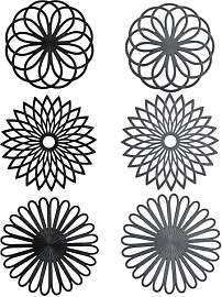 Untersetzer Matte, Silikon Multi Blume