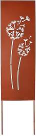 UNUS Gartenstecker Pusteblumen, Gartenschild aus