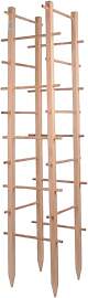 UNUS Rankenturm aus Holz, 150 cm hoch, Natur,