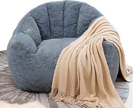 UODERS Gemütlicher Sitzsack in Muschelform für