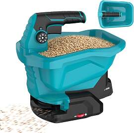UOEONR Akku Düngerstreuer für Makita Akku 18V,