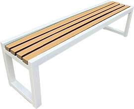 uofgcru Gartenbank Ohne Lehne Parkbank Wetterfest