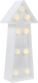 Uonlytech 3D Pfeilzeichen Licht LED Kunststoff