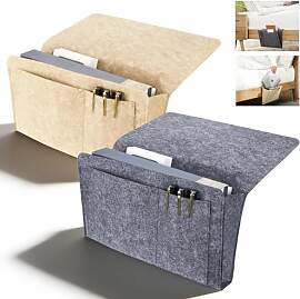 UOSIWYA 2 Stück Bett Organizer Betttasche zum