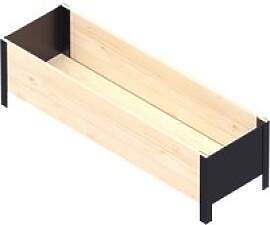 UPYARD Hochbeet MODERN natur Holz B/H/L: ca.