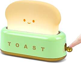URAQT Toast Nachtlicht Kinder,Nachttischlampe für 