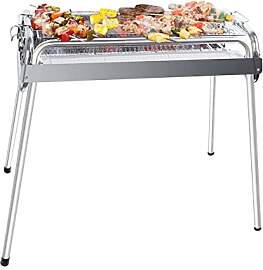 Uten BBQ Grill Holzkohlegrill, 430 Rostfreier