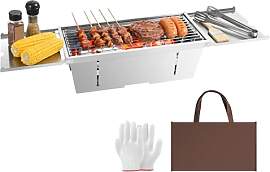 Uten Tragbarer Faltbarer Grill