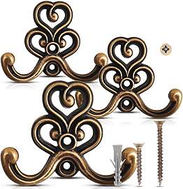UTiLE 3 Stück Garderobenhaken Vintage