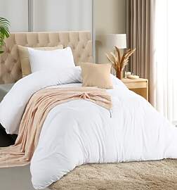 Utopia Bedding Bettbezug-Set mit Kissenbezügen