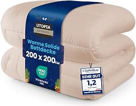 Utopia Bedding Bettdecke 200 x 200 cm,