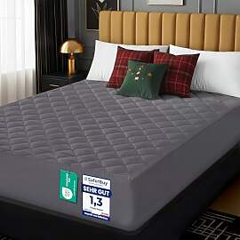 Utopia Bedding Gesteppter Matratzenschoner 140 x
