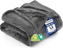 Utopia Bedding Kuscheldecke flauschig Fleecedecke