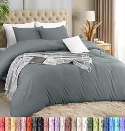 Utopia Bedding Leichtes Bettbezug-Set mit 50 x 65