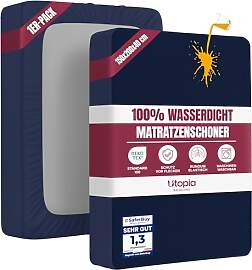 Utopia Bedding Matratzenschoner 150 x 200 x 40 cm