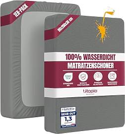 Utopia Bedding Matratzenschoner 90 x 200 x 30 cm