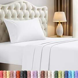 Utopia Bedding Twin XL Bettlaken – 3-teilige