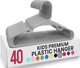 Utopia Home Packung mit 40 Kinderkleiderbügeln -