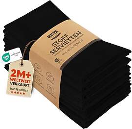 Utopia Kitchen Stoffservietten [12er Pack,