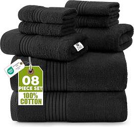 Utopia Towels 8-teiliges Handtuch-Set, 2