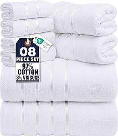 Utopia Towels - 8er-Pack Handtuch-Set mit