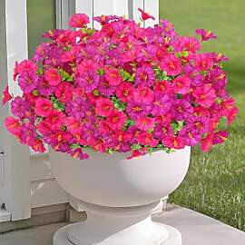 UXORSN 9 Bündel Künstliche Blumen für Draußen